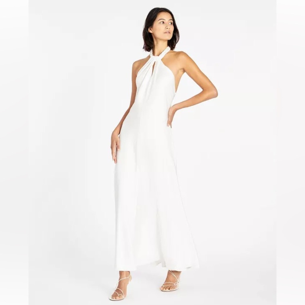 NWT Tanya Taylor halter gown